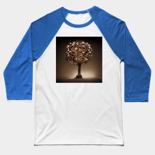 Yggdrasil World Tree of Life Baseball T-Shirt